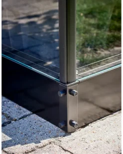 Halls Fundament Qube 68 - sort| Drivhussokler