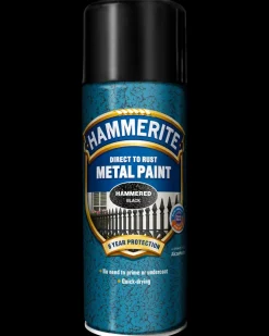 Hammerite Spray 400 ml - sort| Spraymaling