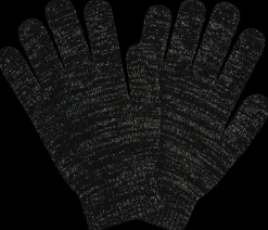 Designed FOR YOU Handsker Lurex sort - One size| Huer Og Handsker