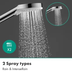 hansgrohe Crometta Vario Håndbrusersæt| Brusesæt Og -Slanger