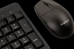 HAVIT Tastatur og mus Wireless KB268GCM| Computertilbehør