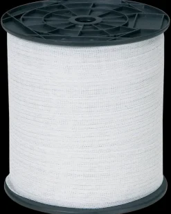 Hegnstråd 10 mm 200 m - hvid nylon| Hegnstråd