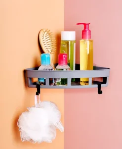 Hjørnehylde Selvklæbende| Badeværelsesartikler