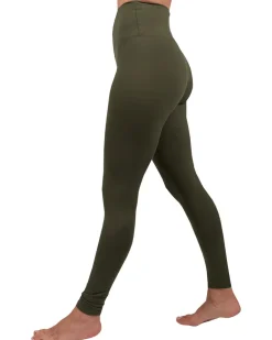 Basic treasure Højtaljede Leggings grøn| Øvrigt Tøj Og Tilbehør