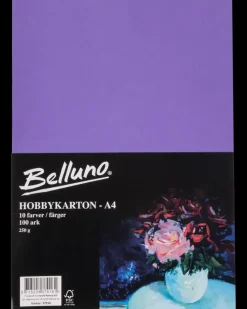 Belluno Hobbykarton A4 original 100 ark - 250 g| Øvrige Hobbyartikler