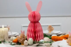 Honeycomb Kanin - Højde 30 cm| Festartikler