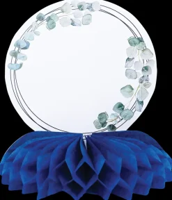 Honeycomb med skilt blå| Festartikler