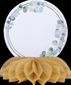 Honeycomb med skilt guld| Festartikler|Nytårspynt