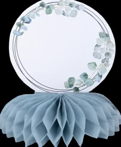 Honeycomb med skilt sølv| Festartikler|Nytårspynt