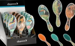 Hårbørste med glimmer - assorterede design| Øvrige Artikler