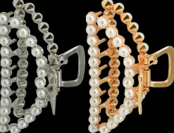 Hårclips m/perler| Smykker & Hårpynt