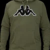 Kappa Hættetrøje Olivengrøn| T-Shirts Og Skjorter
