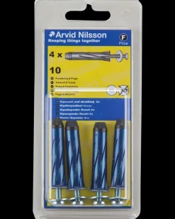 Arvid Nilsson Hulrumsdyvel 4-pak - blå| Øvrige Monteringsbeslag