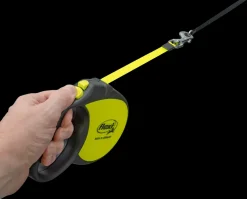 Hundeline Flexi Neon Reflect str. L| Hundeseler Og Hundehalsbånd