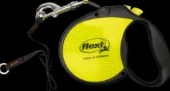 Hundeline Flexi Neon Reflect str. L| Hundeseler Og Hundehalsbånd