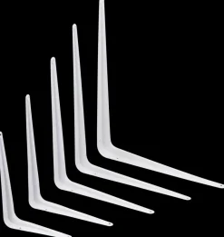 Hyldeknægt i pulverlakeret stål| Vægskinner Og Hyldeknægte