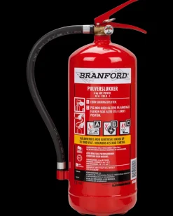 BRANFORD Ildslukker 6 kg| Sikkerhed Og Førstehjælp