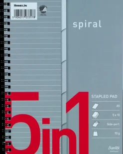 Bantex Index 5-i-1 blok A5| Kontorartikler