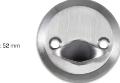 jasa Cylindervrider konisk harlekin rustfrit| Dør- Og Vinduesgreb