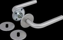 jasa Dørgreb L-form rustfri - 19 mm| Dør- Og Vinduesgreb