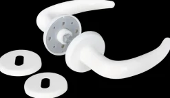 jasa Dørgreb plast 19 mm - hvid| Dør- Og Vinduesgreb