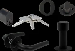 jasa Dørgreb sæt sort| Dør- Og Vinduesgreb