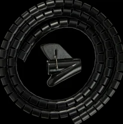 Kabelsamler Ø20 mm x 1,5 meter - sort| Kabelkanaler