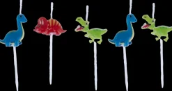 Kagelys 5 stk - Dinosaur| Festartikler