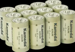 Kameda Alkaline batteri - C 12-pak| Batterier