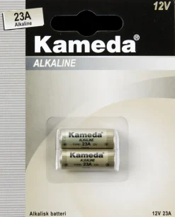 Kameda Alkaline batteri - 12V A23 2-pak| Batterier