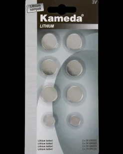 Kameda Lithium batteri - sampak 8 stk.| Batterier