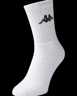 Kappa Strømper 3-pak, Hvid| Strømper Og Arbejdsstrømper