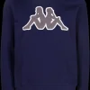 Kappa sweatshirt mørkeblå| T-Shirts Og Skjorter