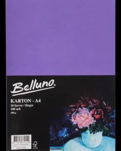 Belluno Karton A4 original 100 ark - 180 g| Øvrige Hobbyartikler