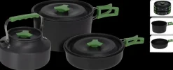 Kasserollesæt til camping| Gasblus Og Gaskogeplader