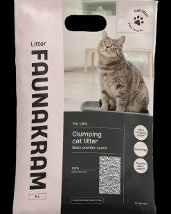 Faunakram Kattegrus 5 L| Kattebakker Og Kattegrus