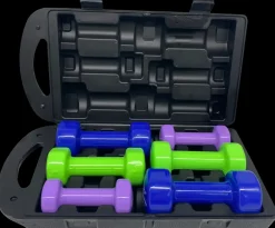 Kilberry Fitness Håndvægt 3 sæt - total 12 kg| Håndvægte Og Kettlebells