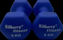 Kilberry Fitness Håndvægt 6 kg 2-pak| Håndvægte Og Kettlebells