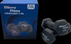 Kilberry Fitness Håndvægt 2 kg 2-pak| Håndvægte Og Kettlebells