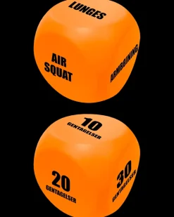 Kilberry Fitness terninger 2 stk - orange| Øvrigt Motionsudstyr