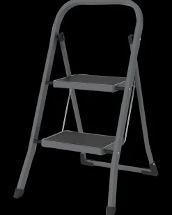 SJÖBO Køkkenstige 2 trin stål| Stiger Og Stilladser