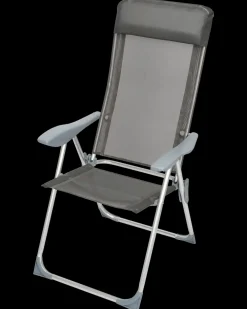 Klapstol 4 positioner aluminium| Campingmøbler