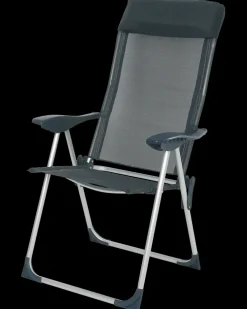 Klapstol 4 positioner aluminium| Campingmøbler