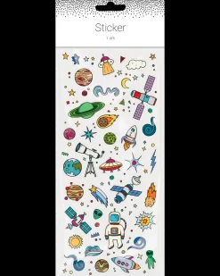 Klistermærker 1 ark - assorterede varianter| Festartikler|Øvrige Hobbyartikler