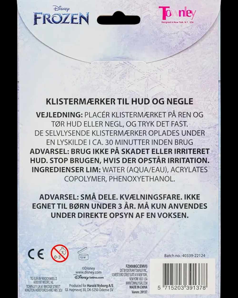 Klistermærker til hud og negle| Kosmetik Og Personlig Pleje