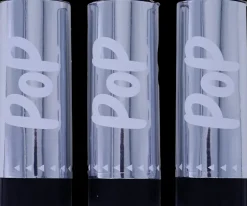 Konfettirør 10,5 cm 3 stk - Sølv| Festartikler|Nytårspynt