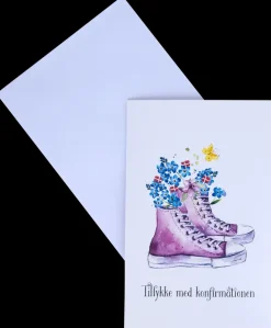 Konfirmation Lykønskningskort| Festartikler