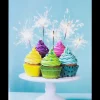 Kort med kuvert 11x17 cm - cupcake| Festartikler