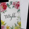 Kort med kuvert 11x17 cm - Tillykke| Festartikler