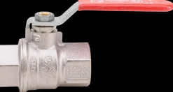 Kuglehane 3/4" M/M med L-greb| Haner Og Ventiler